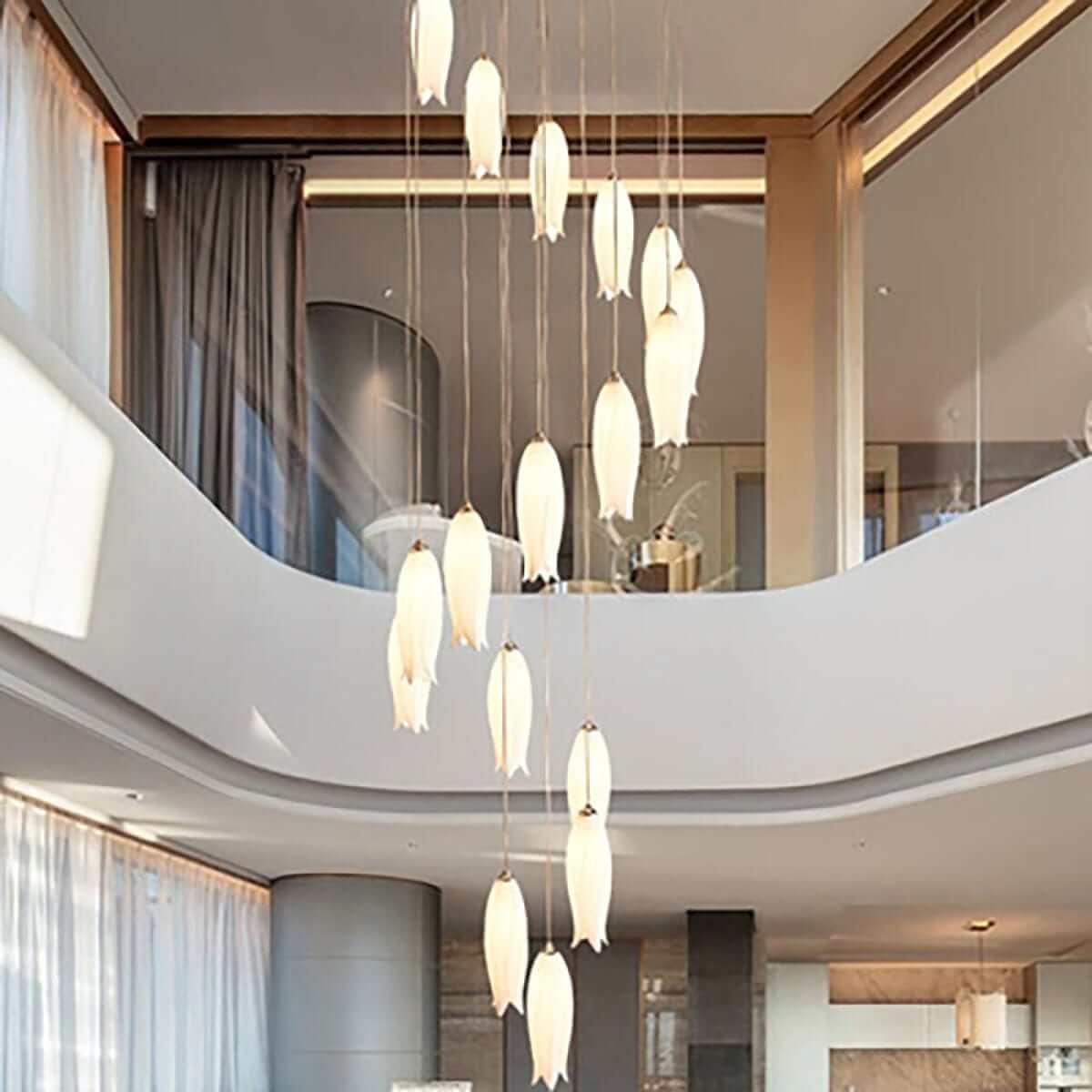 Tulip Flower Chandelier