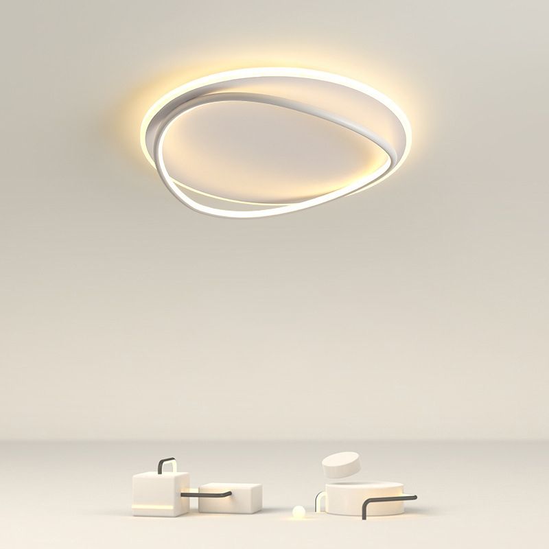 Arisha Minimalist Ring Modernom Flush Mount Ceiling Light