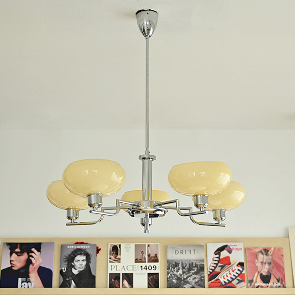 Nordic Retro Iron Vintage Chandelier Light