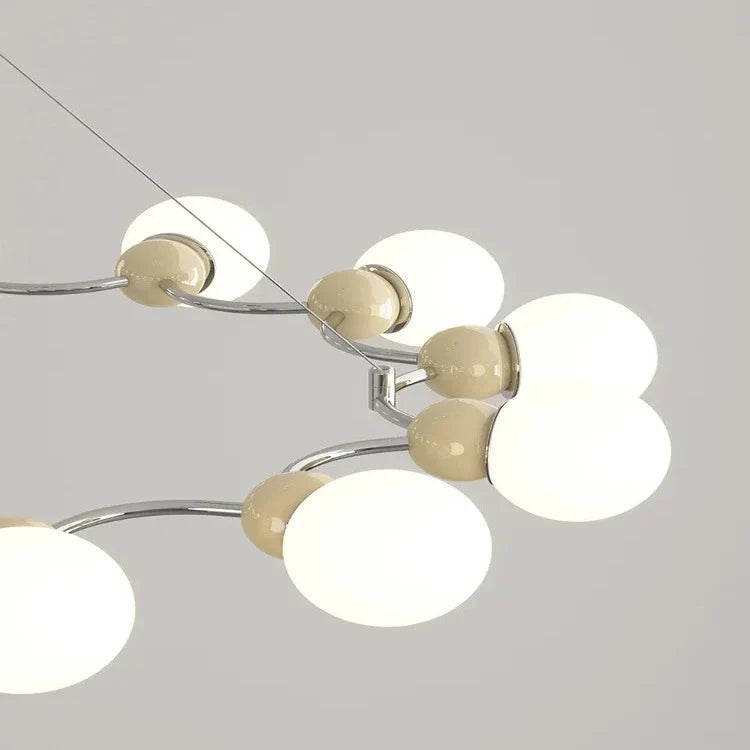 Modern Sputnik Glass Sphere Chandelier - 12/15 Light