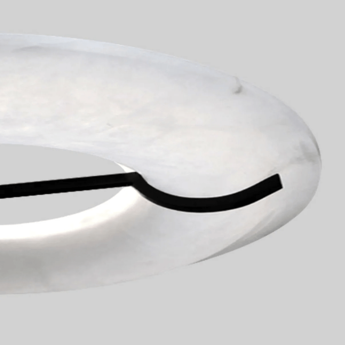 Carve Alabaster Pendant Light