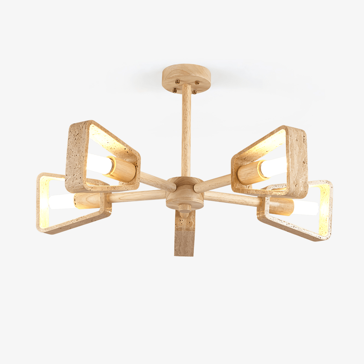 Travertone Geometry Elementa Chandelier