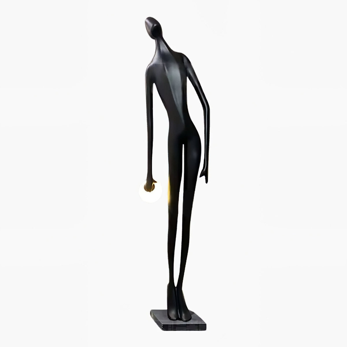 Noir Muse Sculpture Floor Lamp