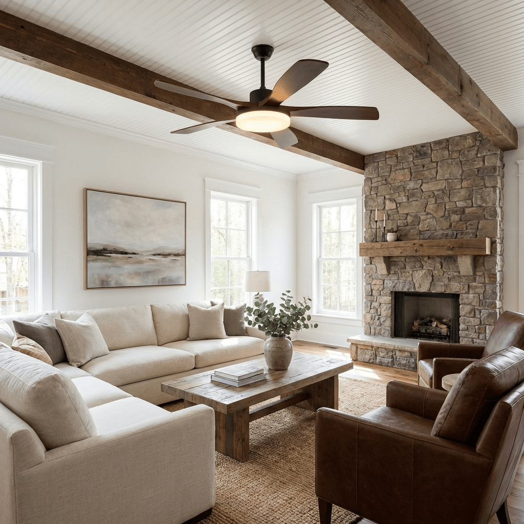 Keltis 48"/52" Ceiling Fan Light