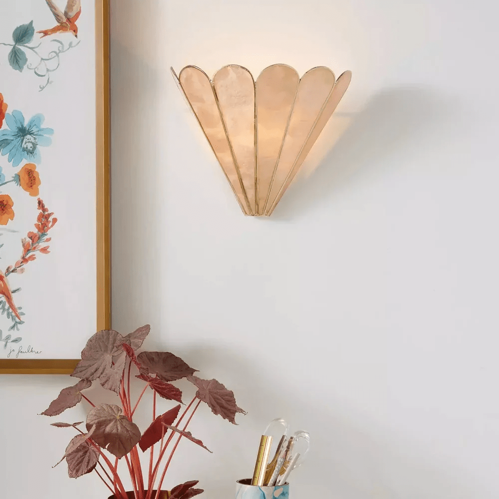 Mica Petal Wall Lamp