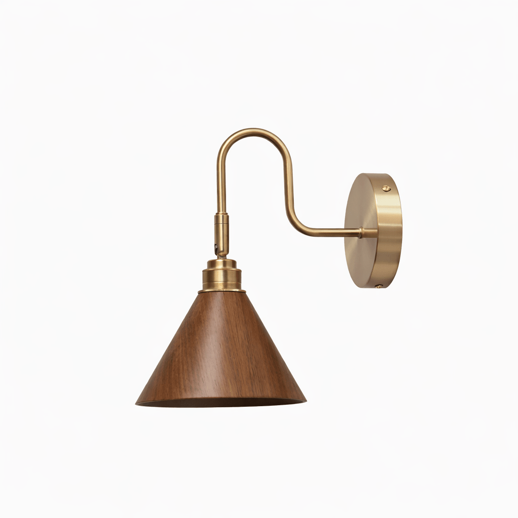 Alver Wood Wall Light