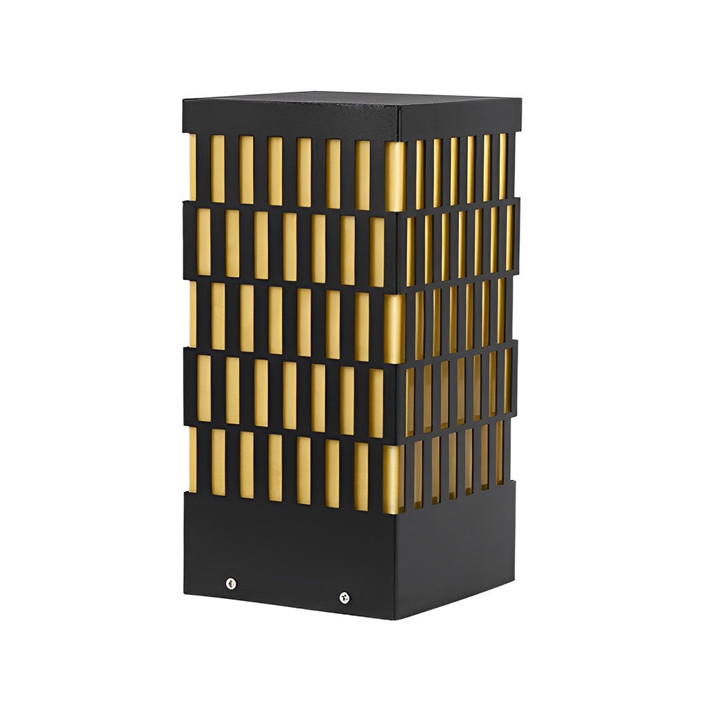 Maranora Grid-Designed Modern Marble Outdoor Lawn Lamp
