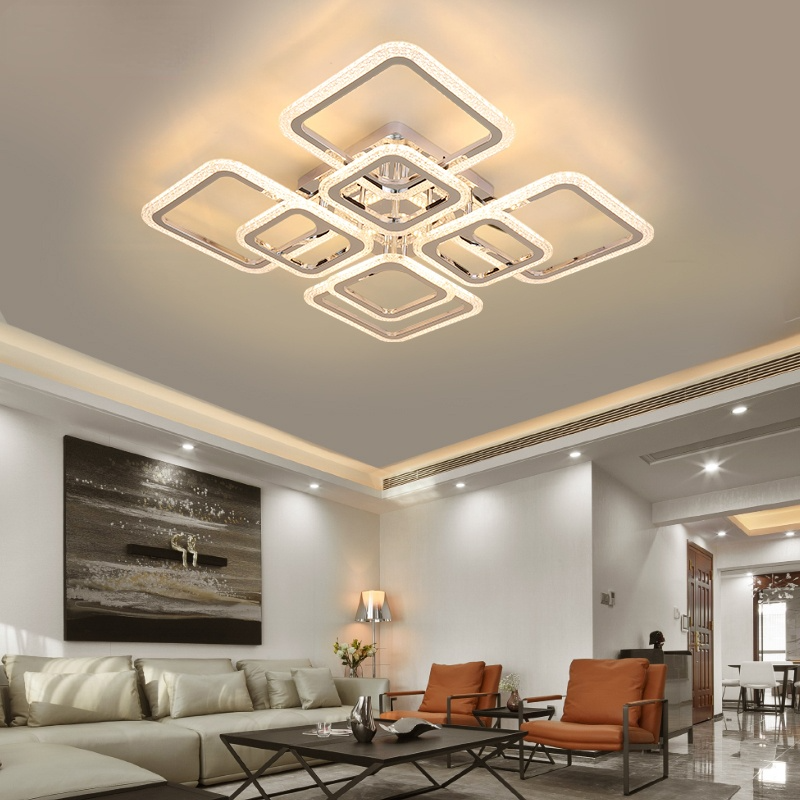 Arisha Modern Square Flush Mount Ceiling Light