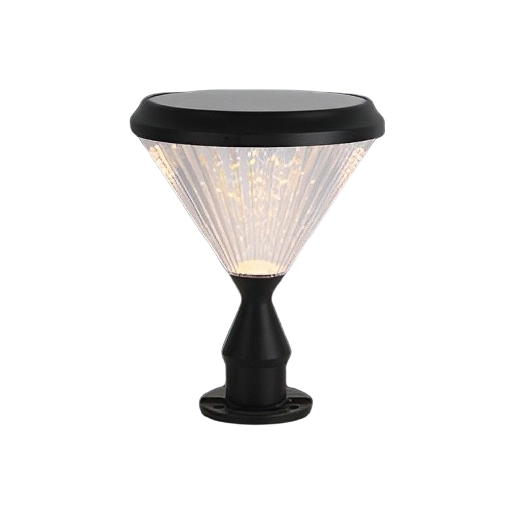 Soriena Round Solar LED Lampshade Outdoor Lights