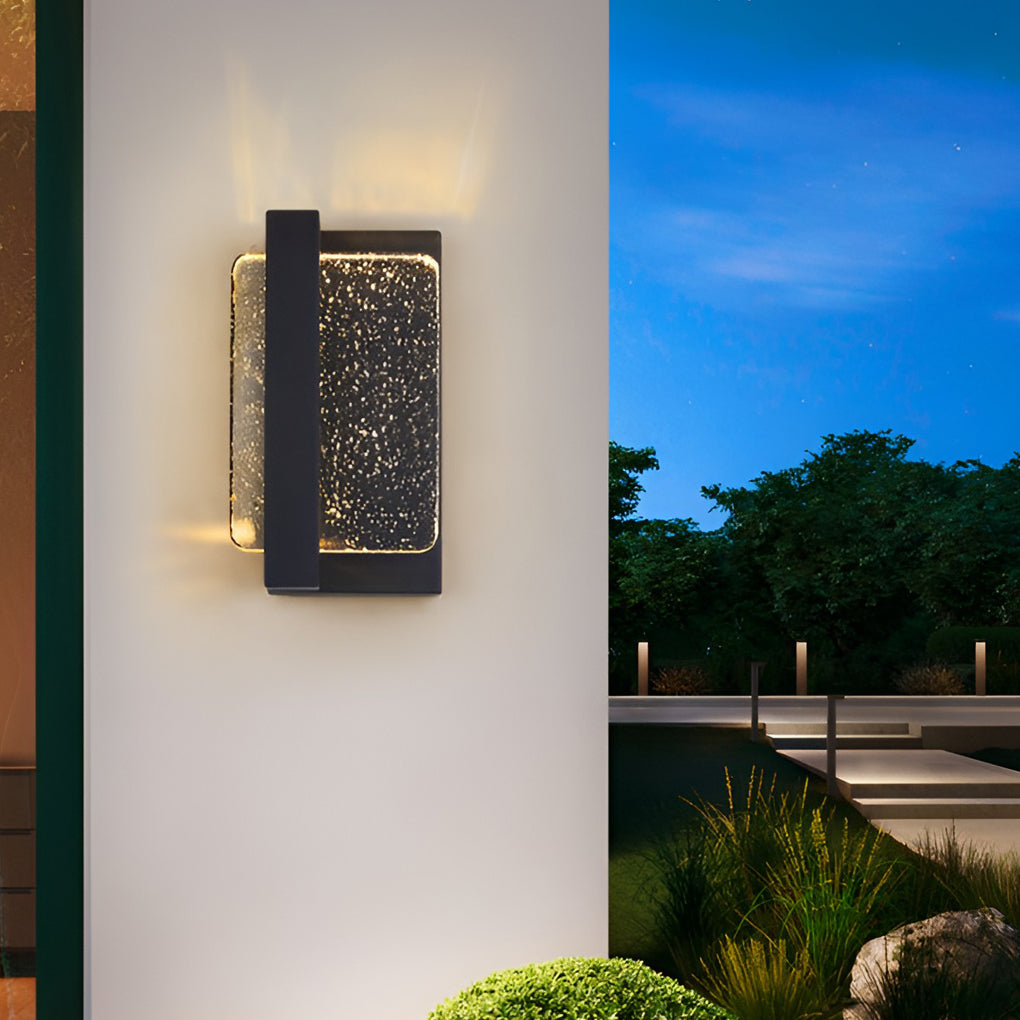 Seliira Creative Modern Crystal Outdoor Wall Lamp