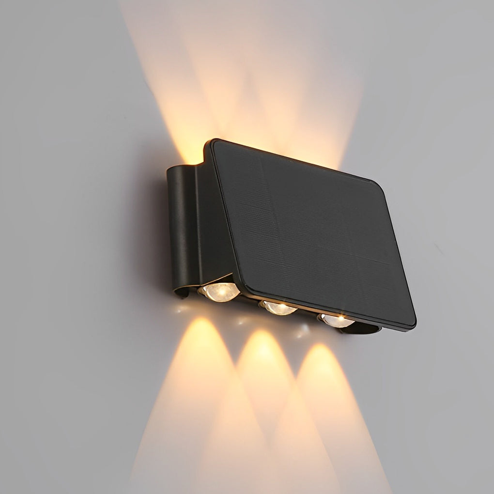 Lumararia Modern Minimalist Solar Outdoor Wall Lamp