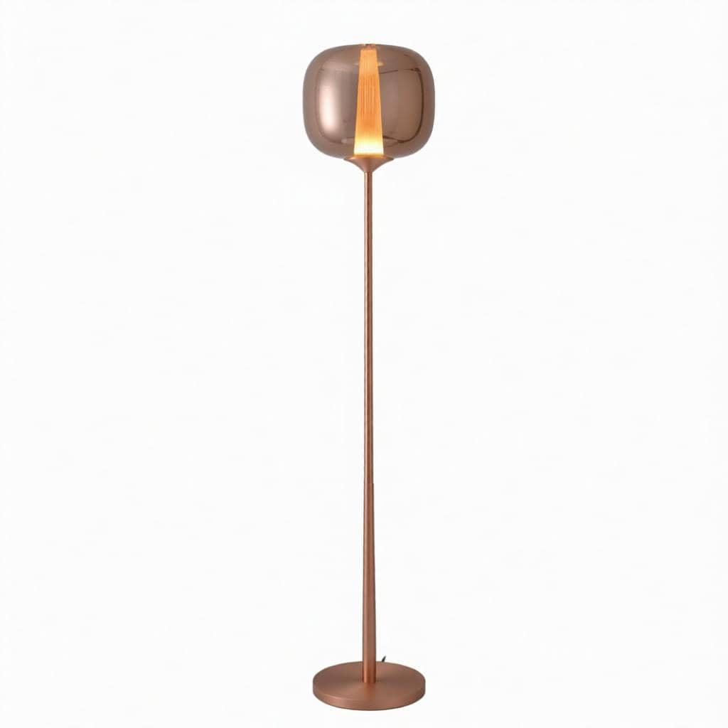 Glass Dome Floor Lamp