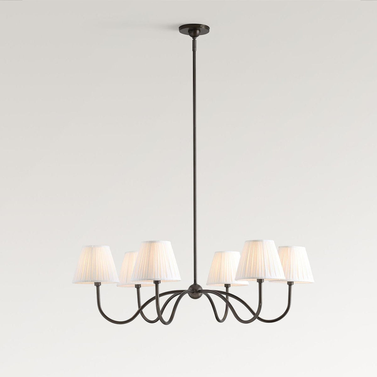 Grace Multi-Head Fabric Chandelier