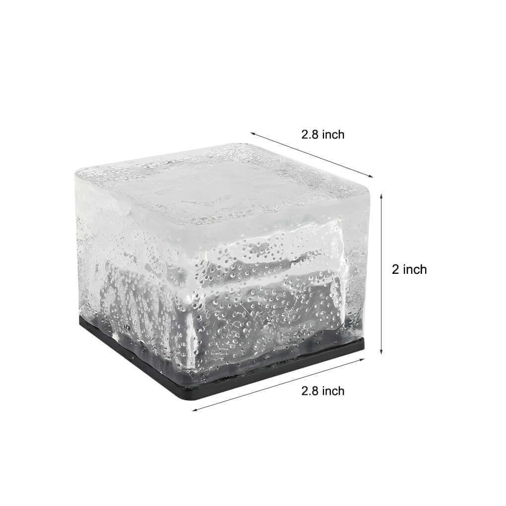 Maglene Ice Cube Colorful Modern Crystal Outdoor Step Lights