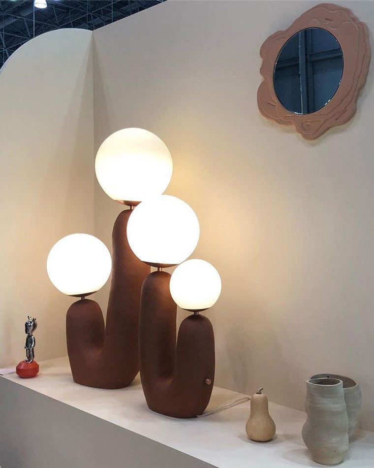 Globe Sculptural Table Lamp