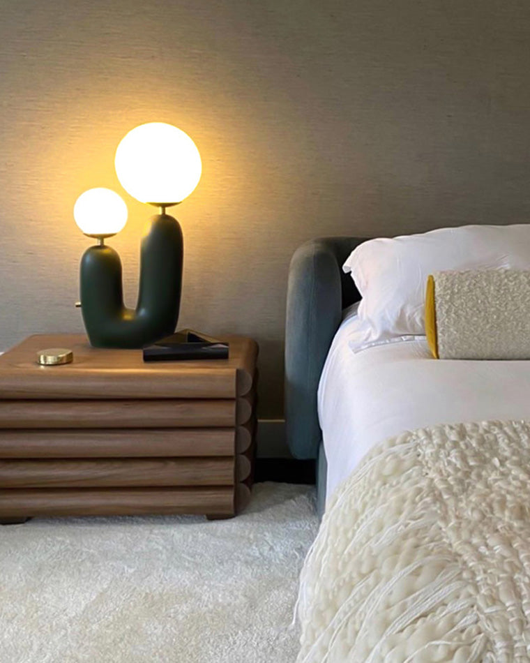 Globe Sculptural Table Lamp