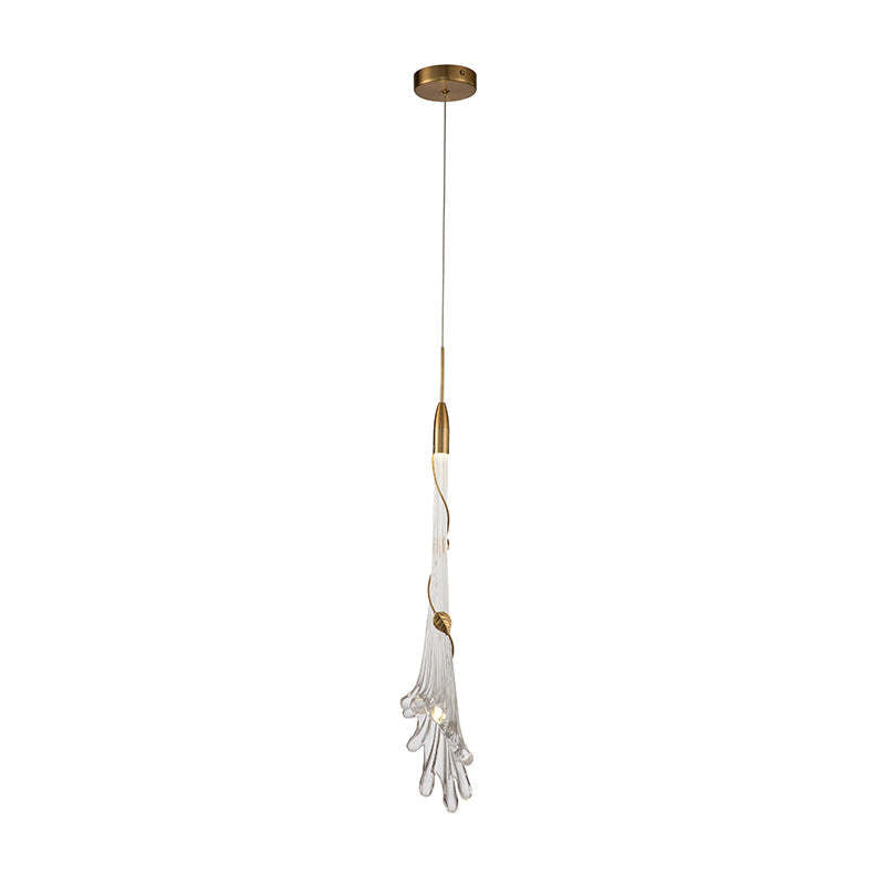 Modern Luxury Gold Glass Light Pendant
