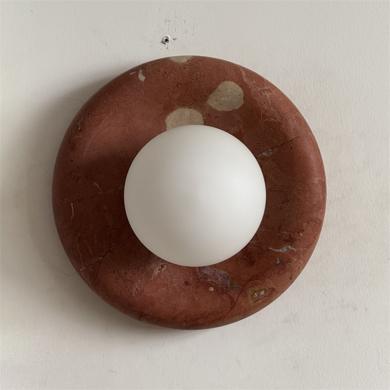 Orli Travertine Sconce Wall Lamp