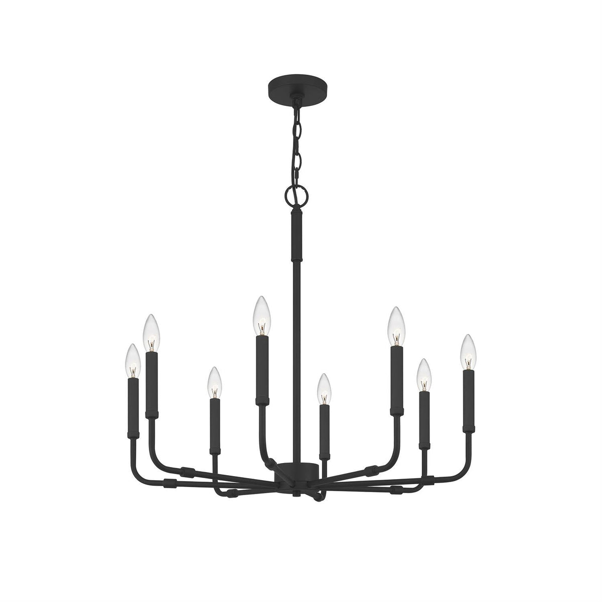 Abner Industrial Modern Brass Chandelier