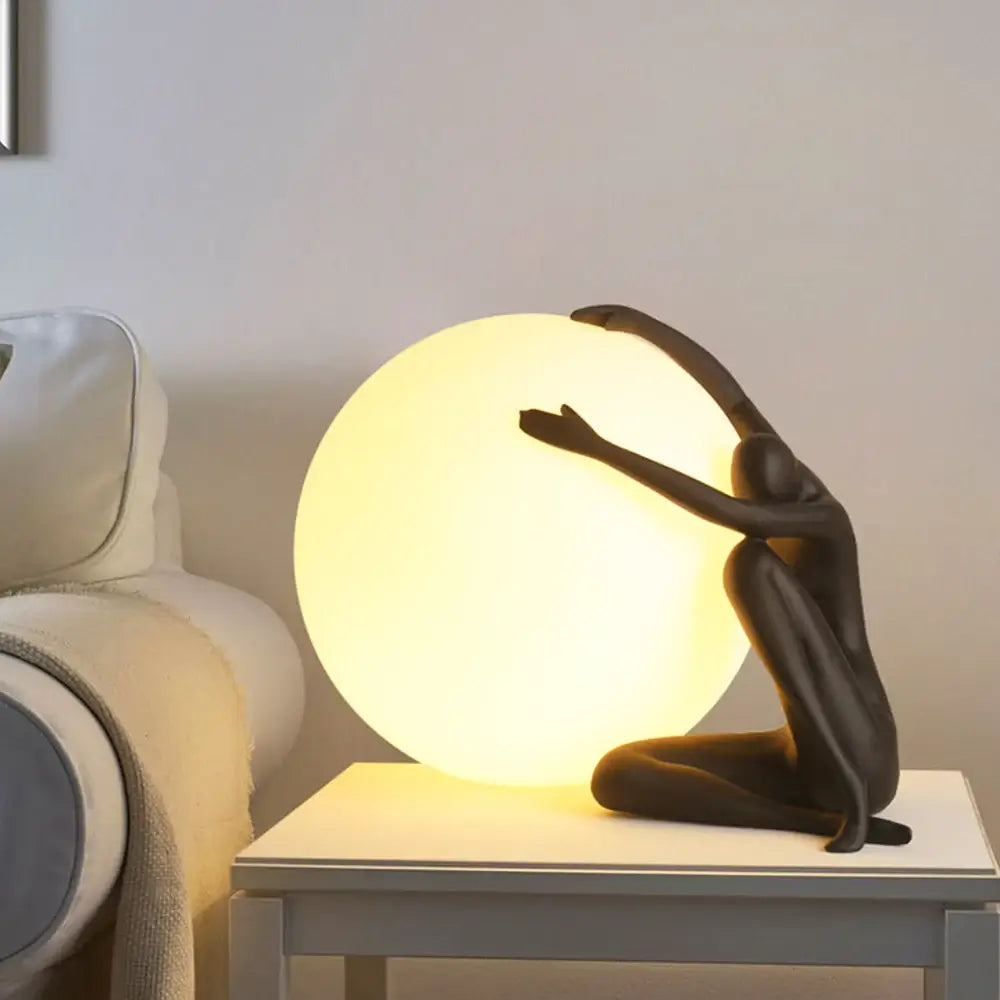 Statue Deco Table Lamp - A