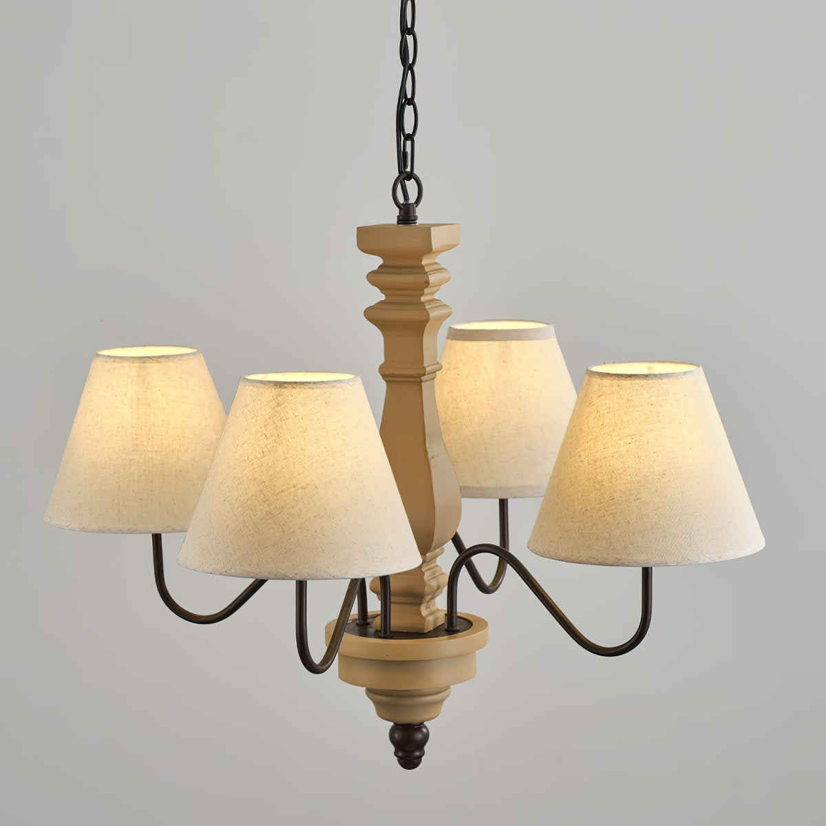 Adela Traditional Luxury Wood Chandelier