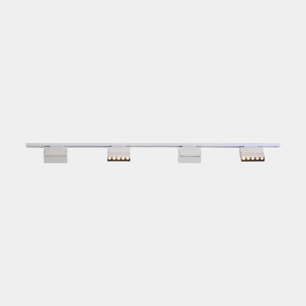 Adjustable Linear LED Track Ceiling Light with Spotlights