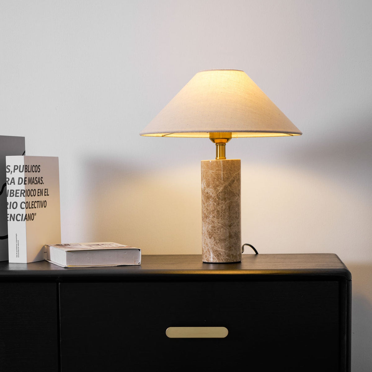 Alba Stone Table Lamp