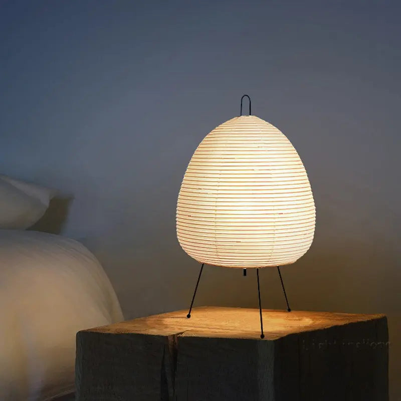 Alya Rice Paper Table Lamp