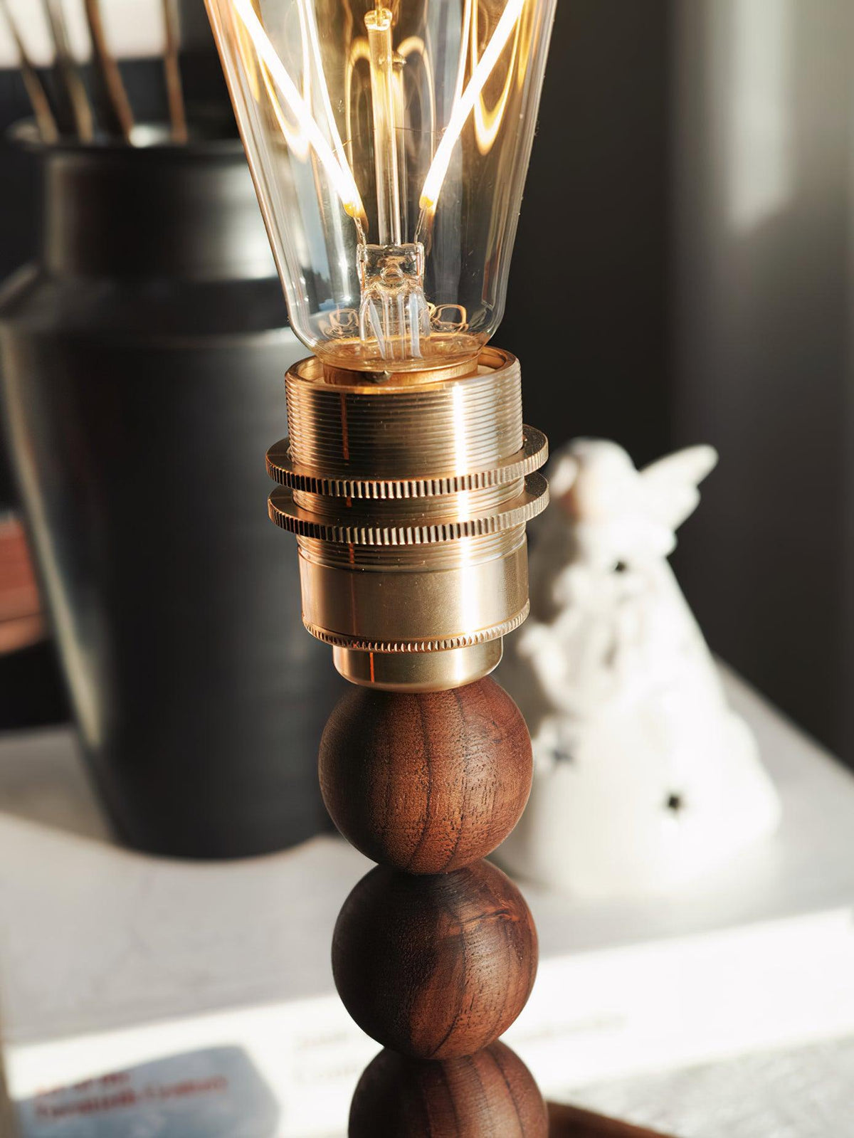 Glass Ball Table Lamp