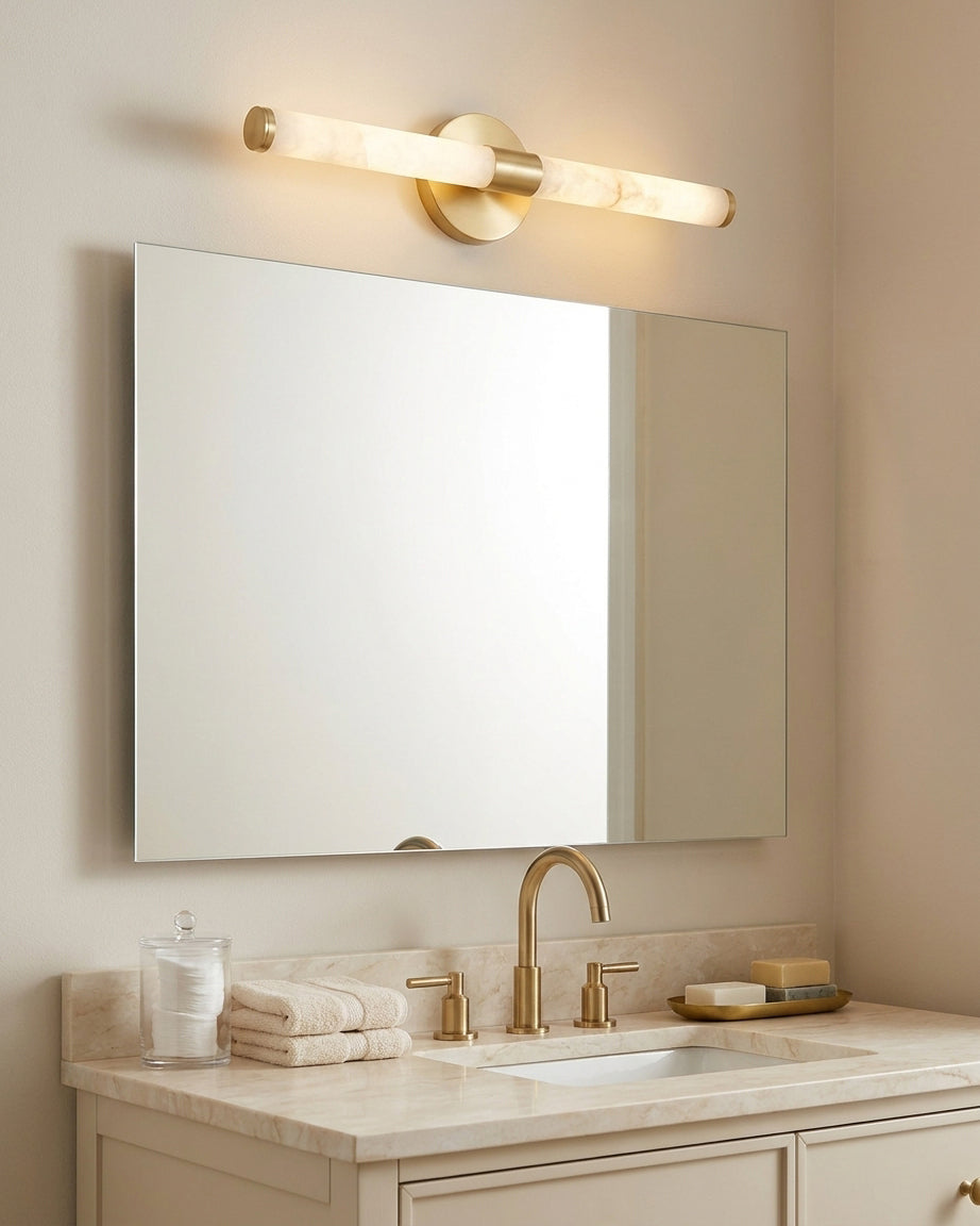 Alboise Picture Alabaster Wall Sconce