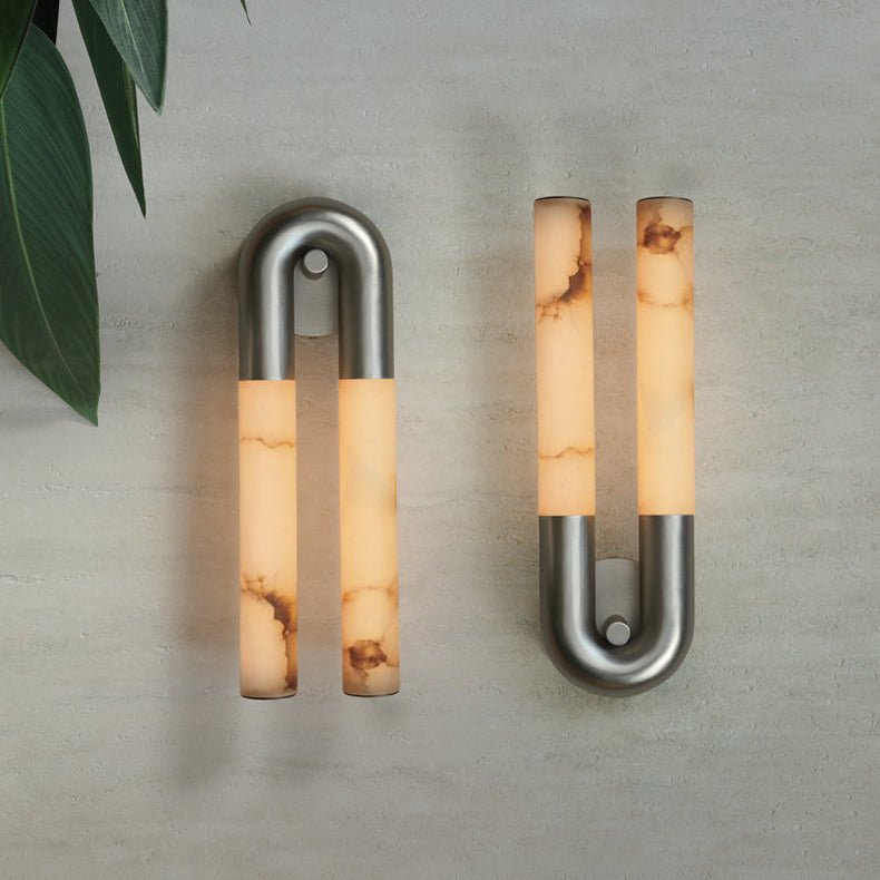 Arch Alabaster Sconce