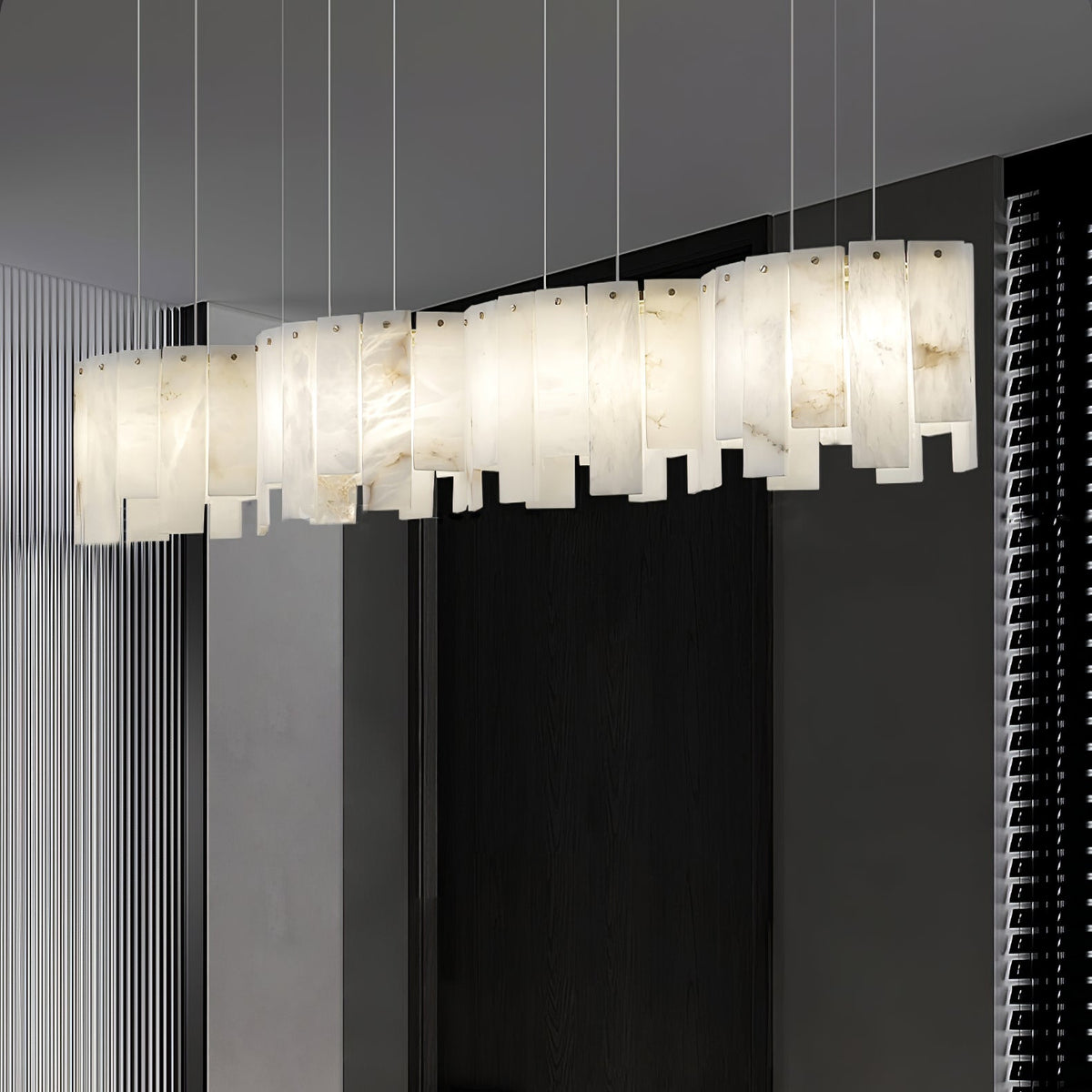 Arctora Alabaster Pendant Lamp