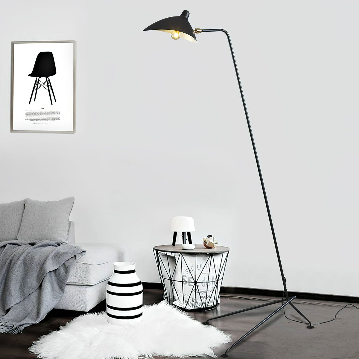 Arm Spider Floor Lamp