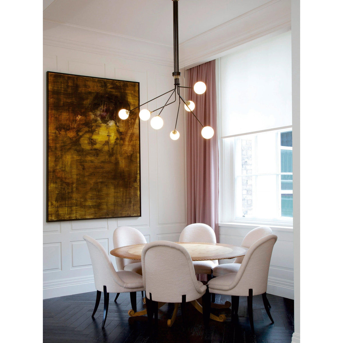 Vatnuvyo Brass Glass Ceiling Lamp