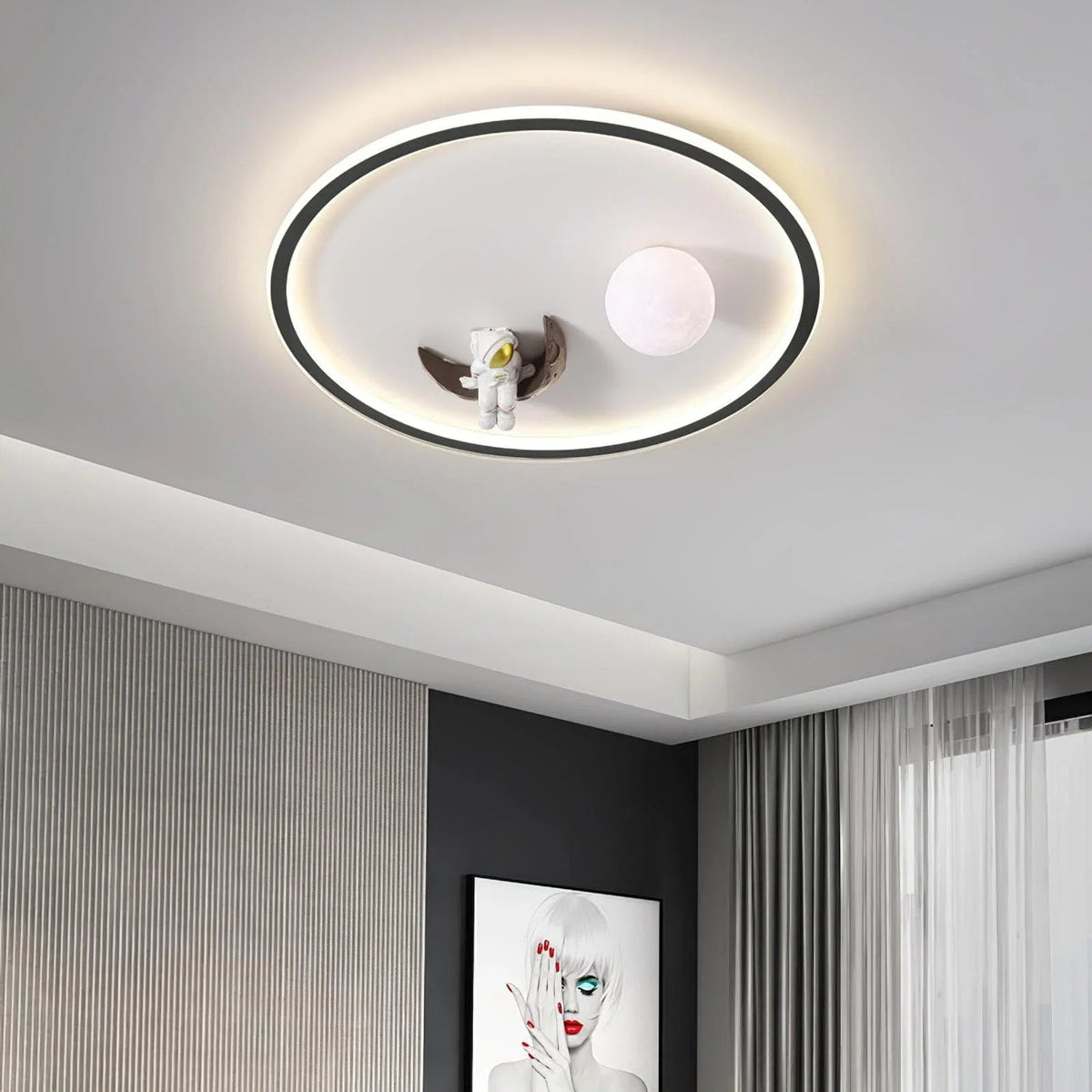 Astronaut Ceiling Lamp