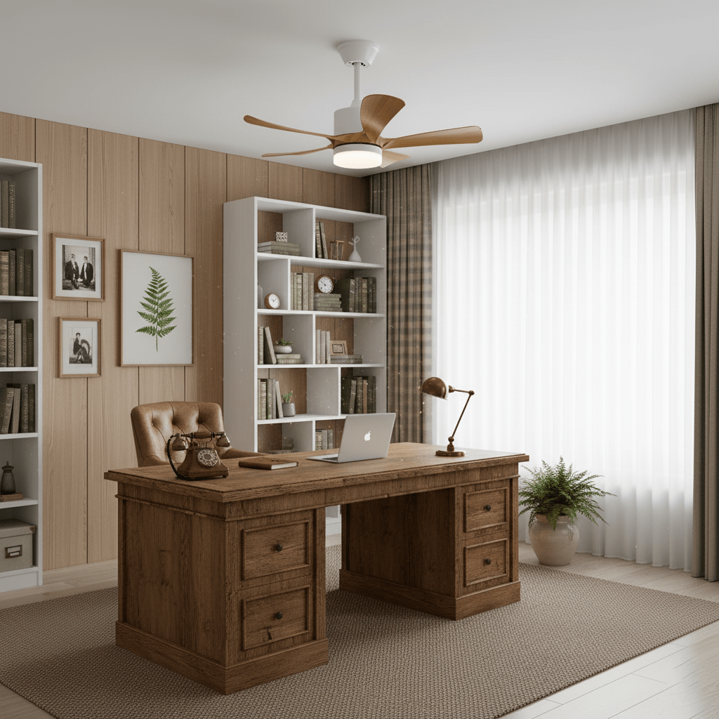 Stylish Aveline Five-Blade Ceiling Fan Light