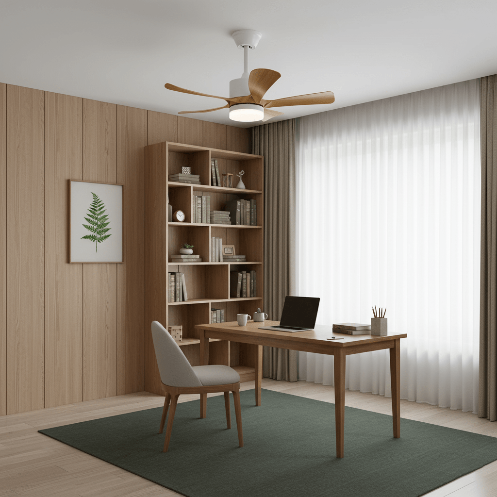 Stylish Aveline Five-Blade Ceiling Fan Light