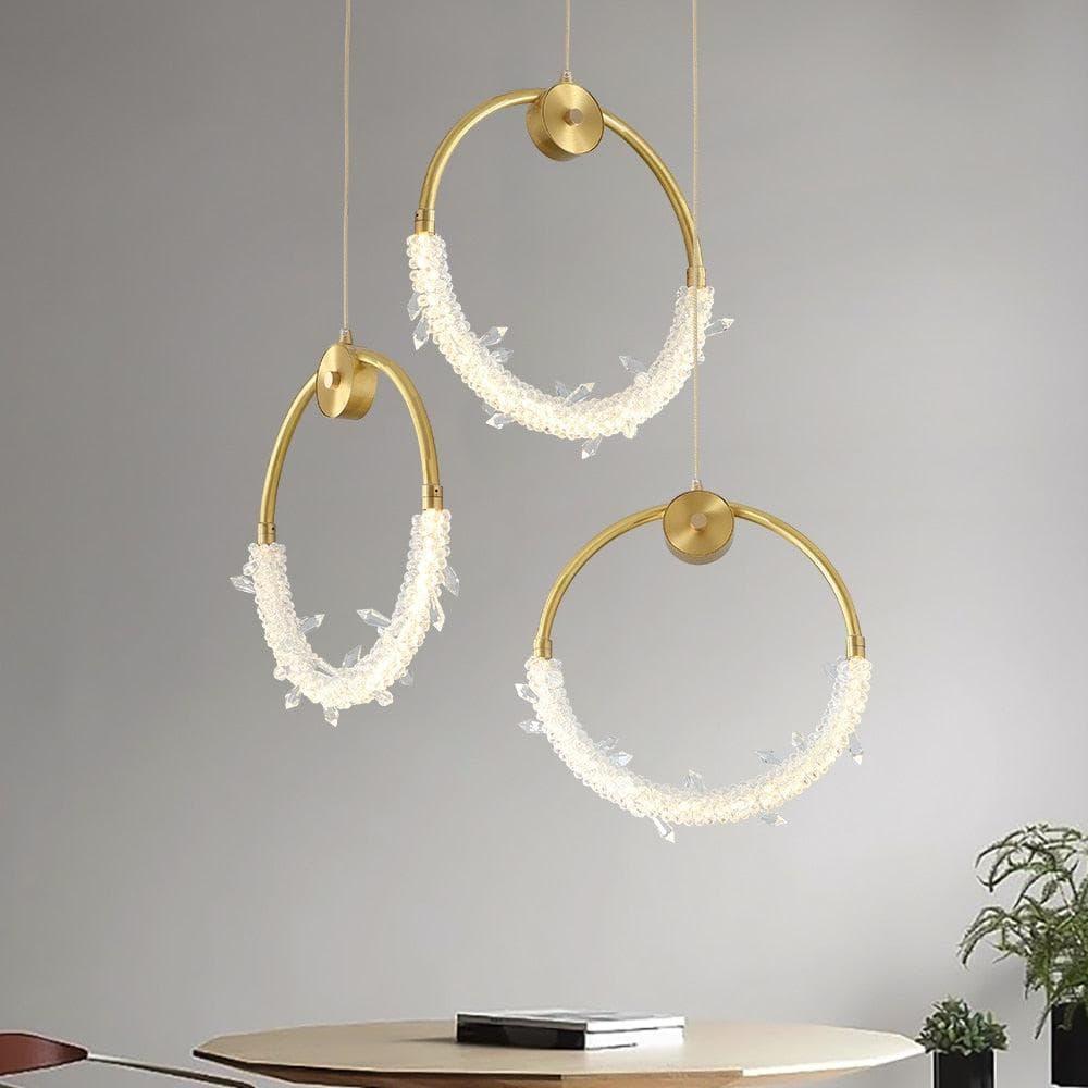 Simple Cyls Alabaster Pendant Lamp