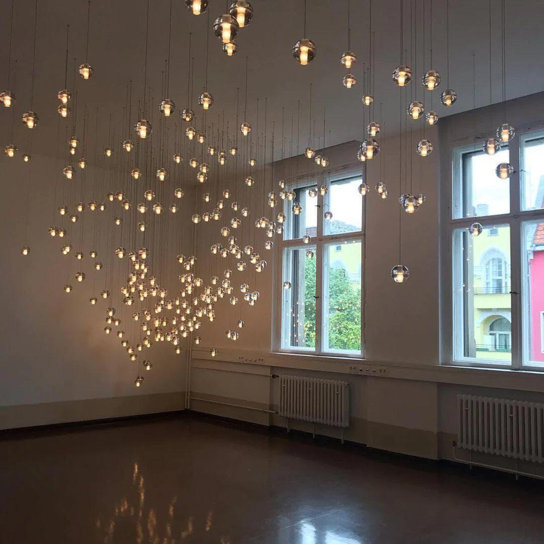 Ball Crystal Pendant Light