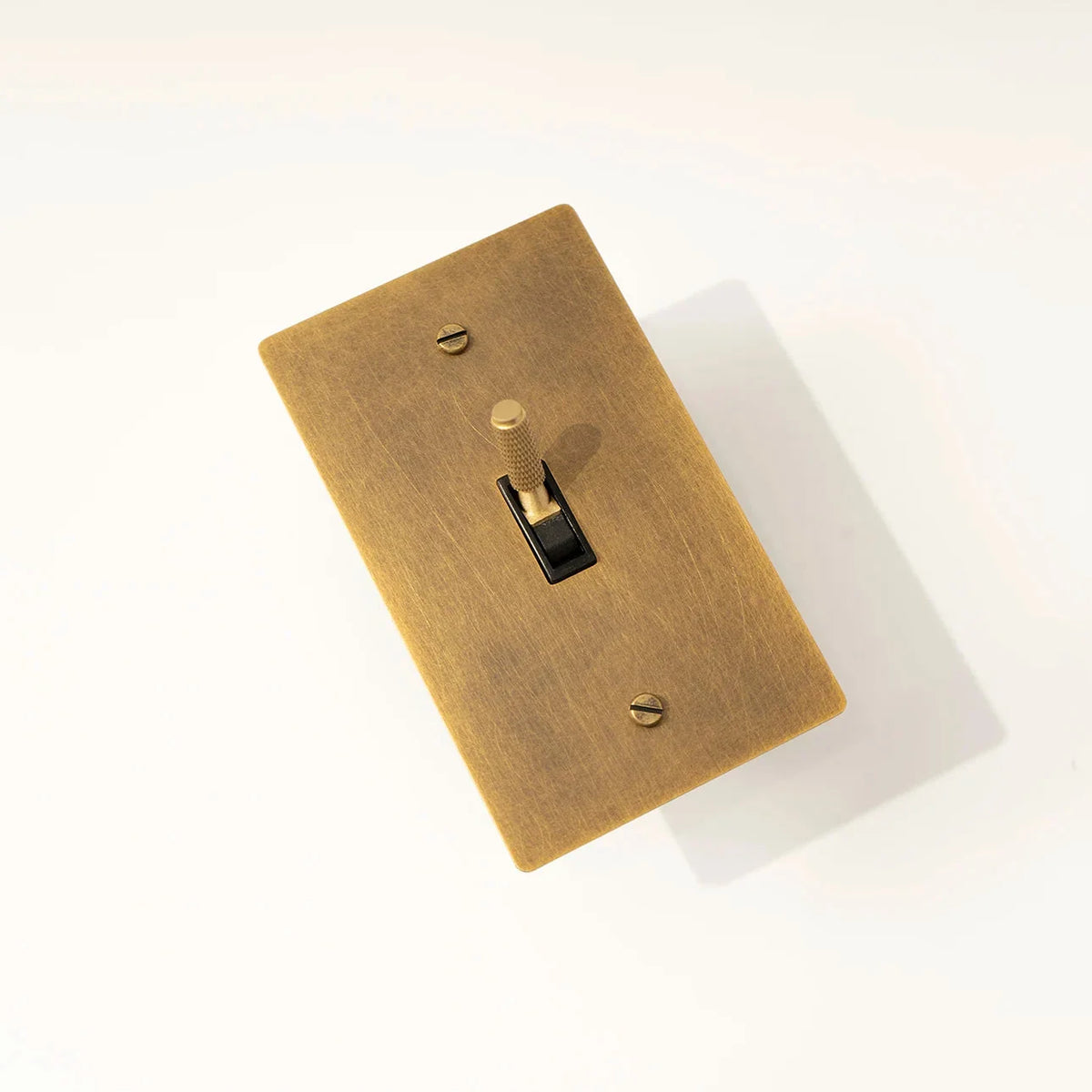 Seus Brass Toggle Light Switch