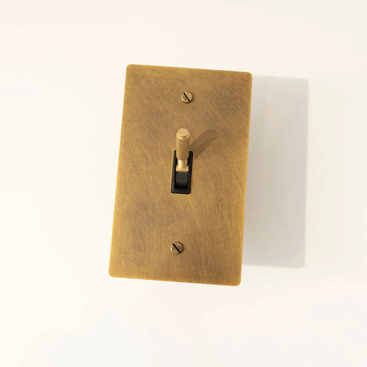 Seus Brass Toggle Light Switch