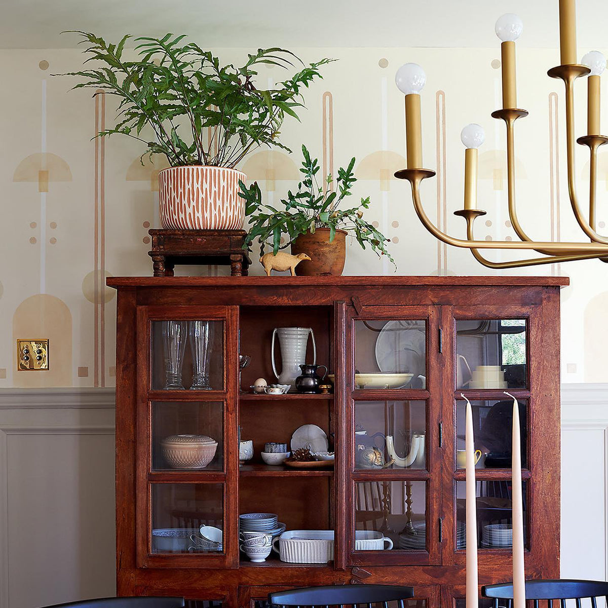 Orrinora Vintage Industrial Chandelier