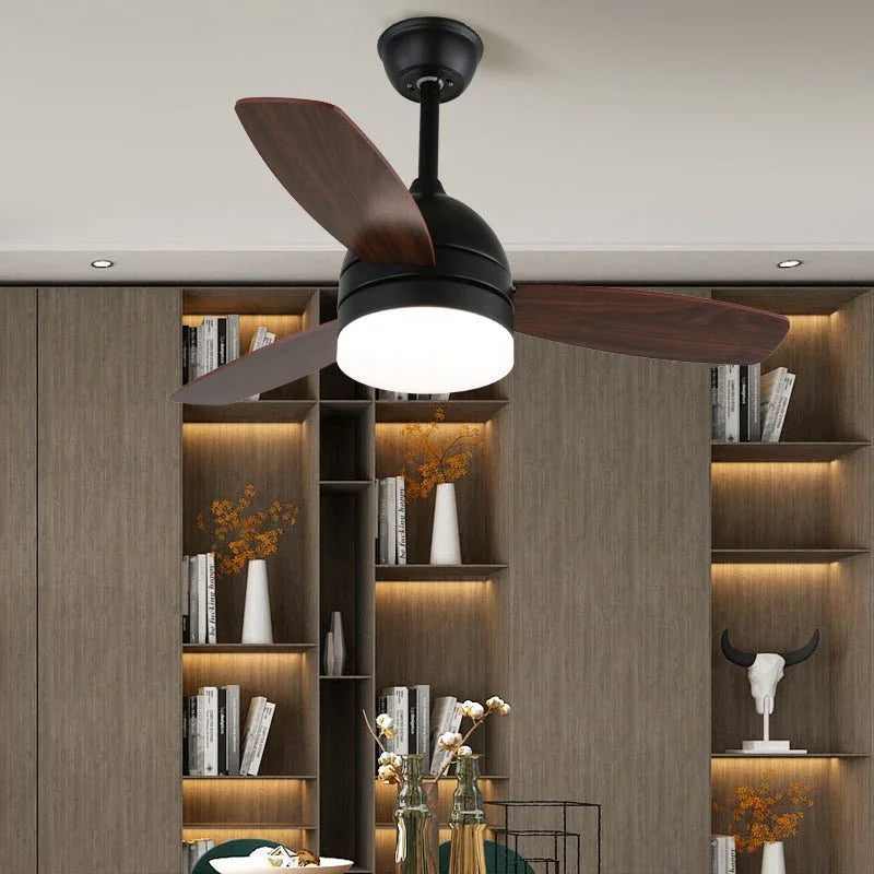 Zepyra Modern Industrial Style Ceiling Fan Light