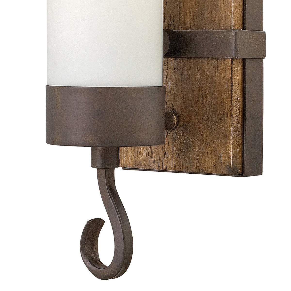 Elara Wooden Glass Wall Lamp