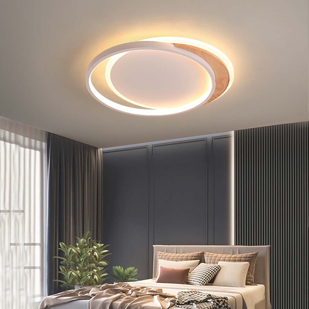 Ceiling Light Flush Mount Modern Chic Dimmable, Round/Square