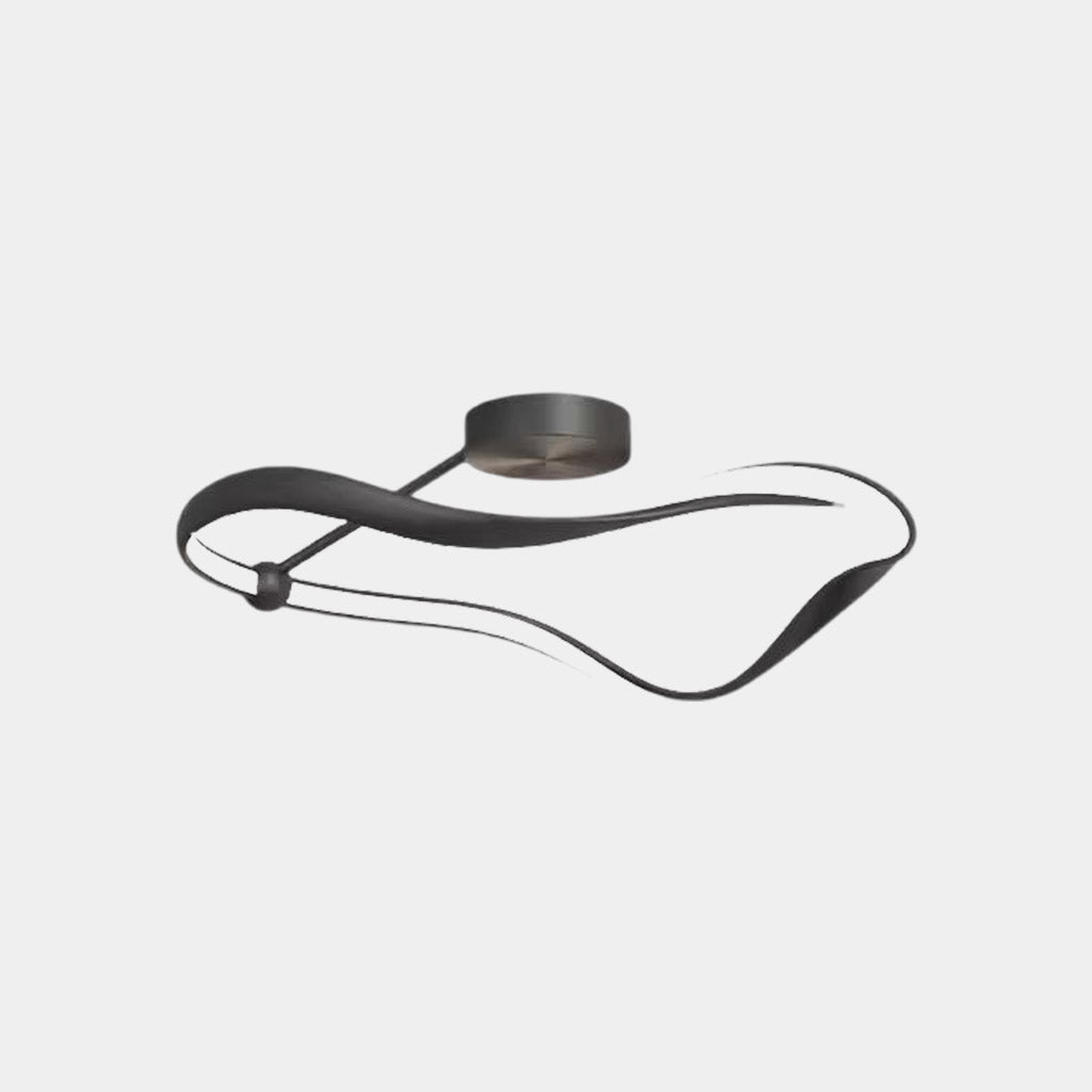 Ceiling Light Modern Minimalist Metal Dimmable LED, Black / White