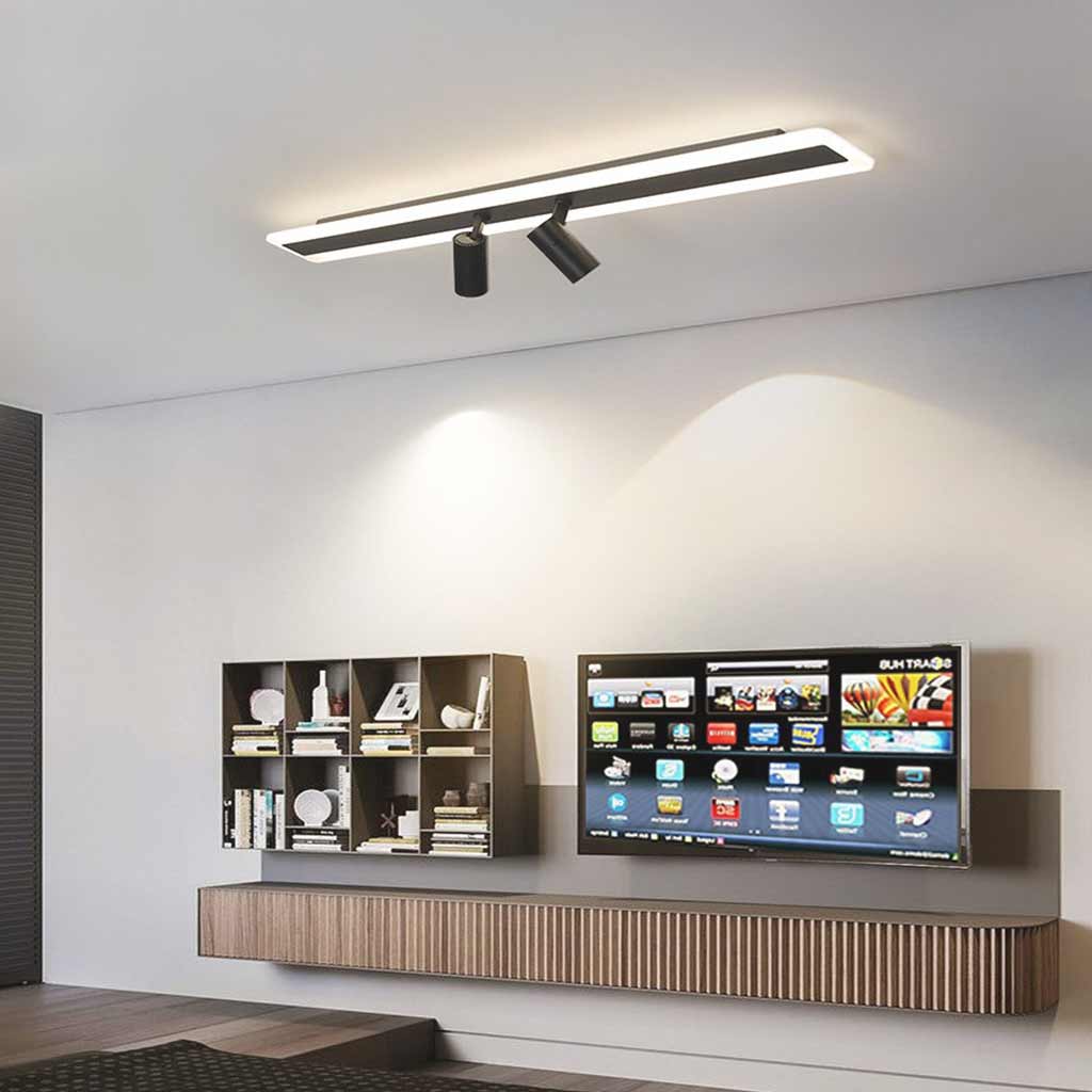 Ceiling Track Light Spotlight Modern Linear LED, 3 Colors