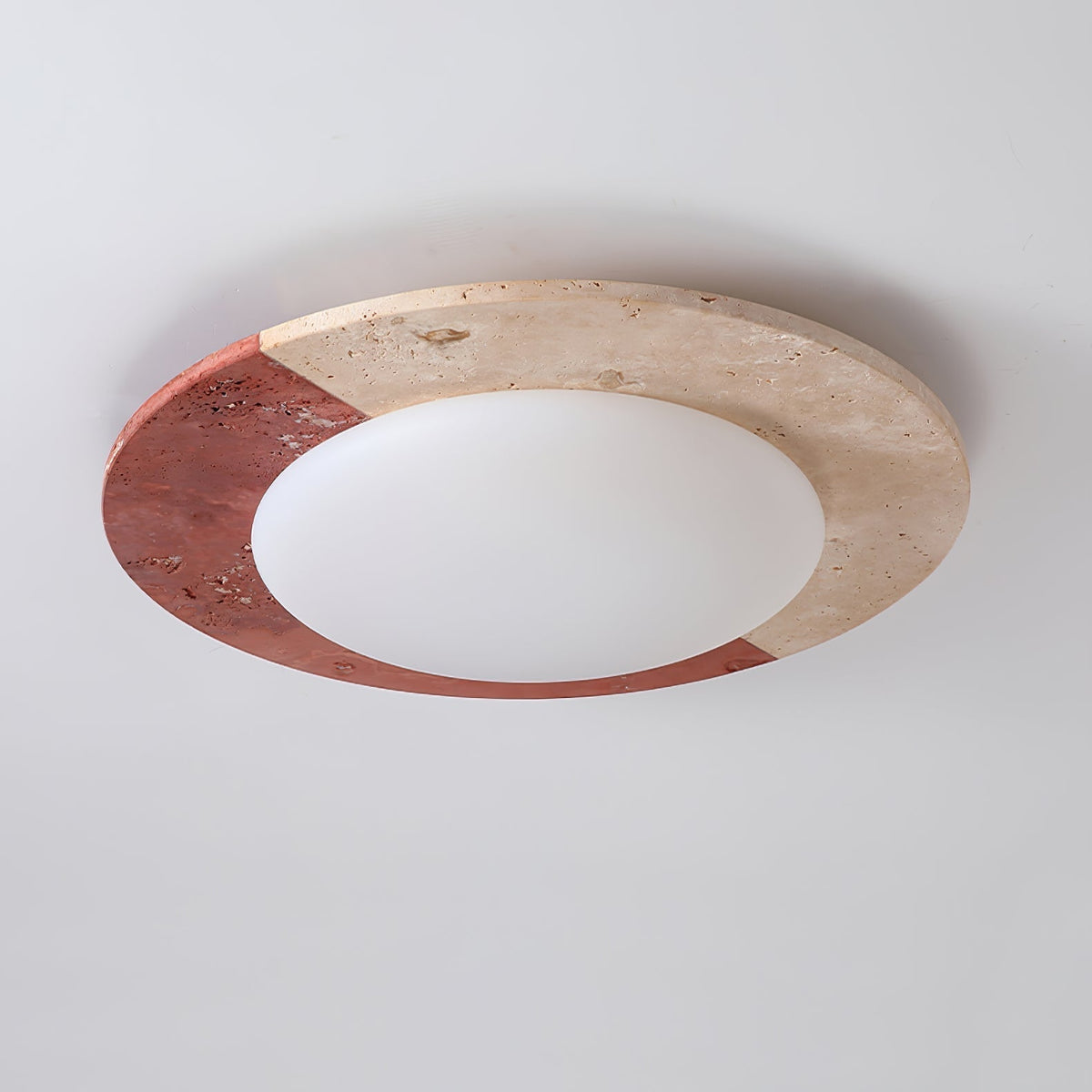 Zeraeos Travertine Ceiling Light