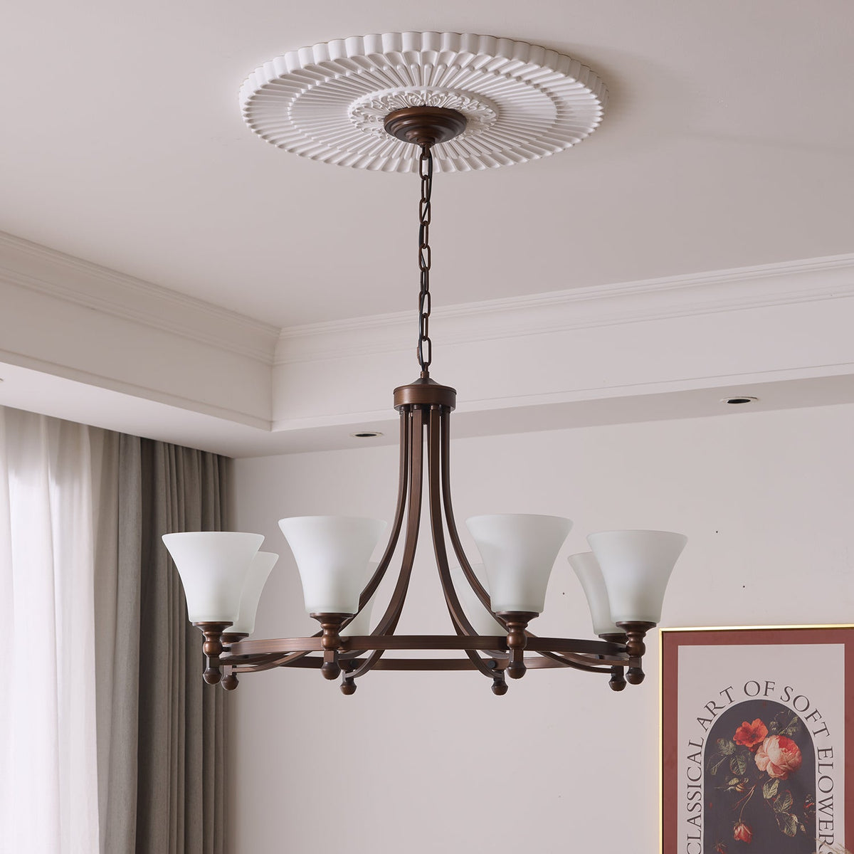 Celestine Glow Chandelier
