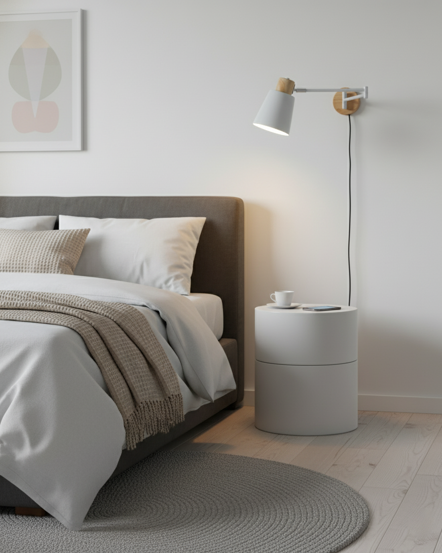 Reneraya Adjustable Plug In Wall Lamp